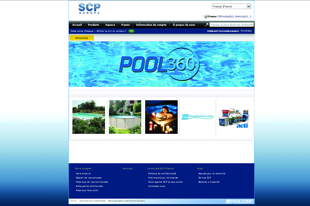 POOL360 - SCP